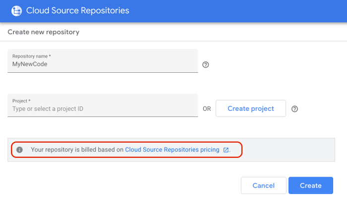 Create New Repository